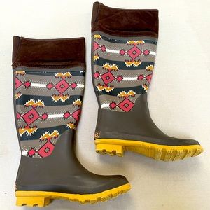 Tall Muk Luks Rainboots | Size 8 | like new!